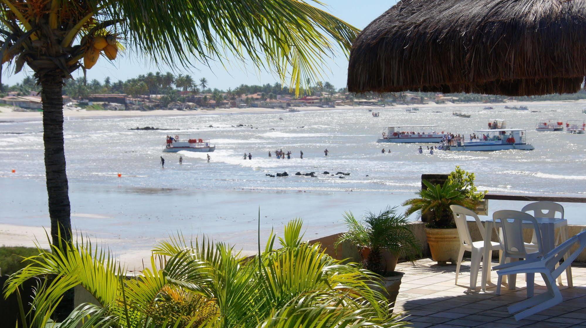 Pousada Ponta Dos Aneis Hotel Maracajau Exterior photo