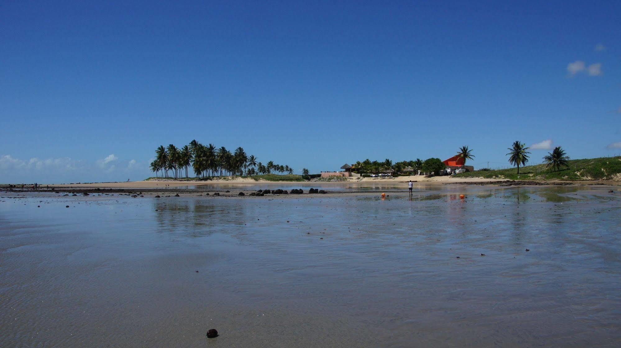 Pousada Ponta Dos Aneis Hotel Maracajau Exterior photo